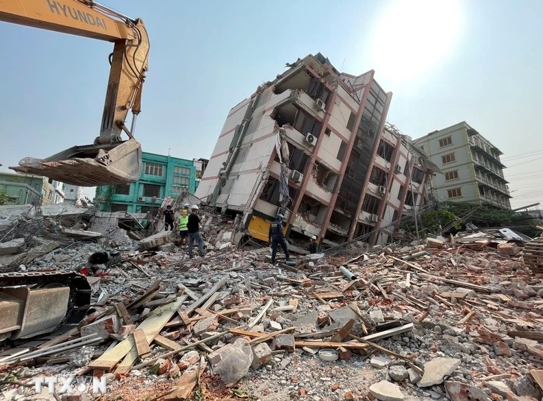 Động đất tại Myanmar: Số người thiệt mạng lên hơn 3.300